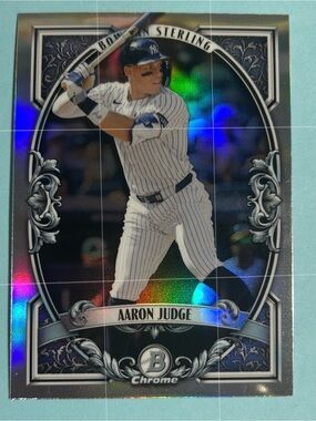 Aaron Judge, New York Yankees 2026 Bowman Sterling Chrome Refractor #BST-4